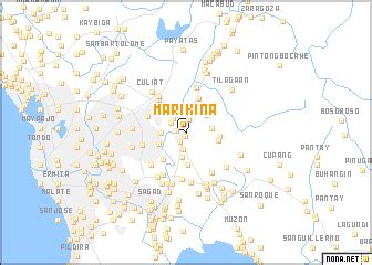 Marikina satellite map .